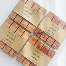 Load image into Gallery viewer, Neem Wood Soap Dish (4x4)
